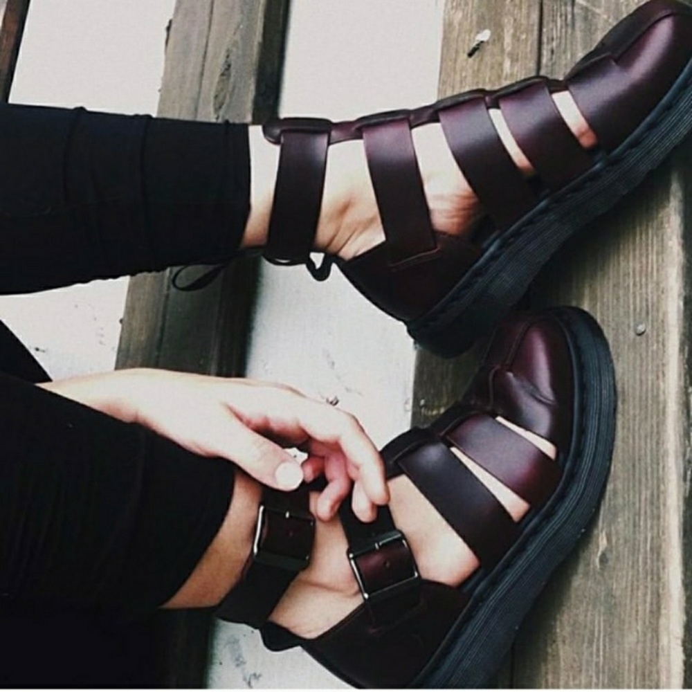 Dr. Martens Geraldo Brando Leather Sandals size 8